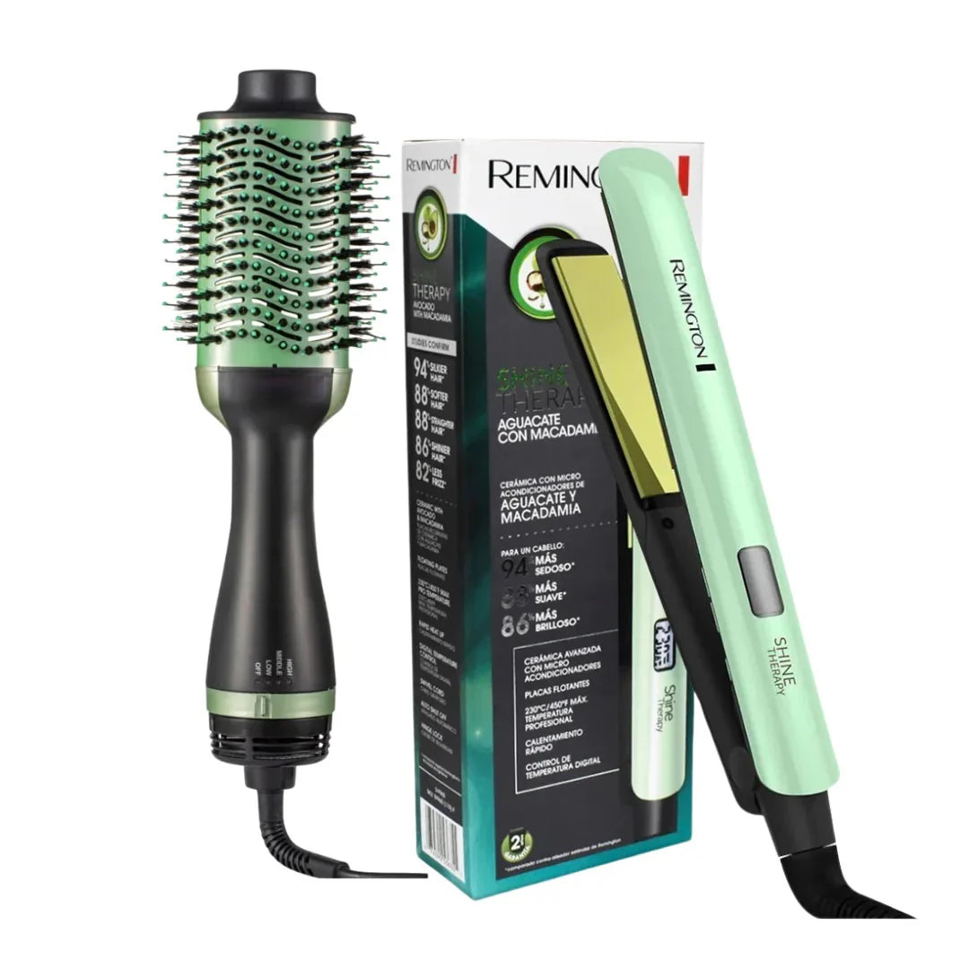 COMBO Cepillo Secador Keratina + Plancha $104.000😱