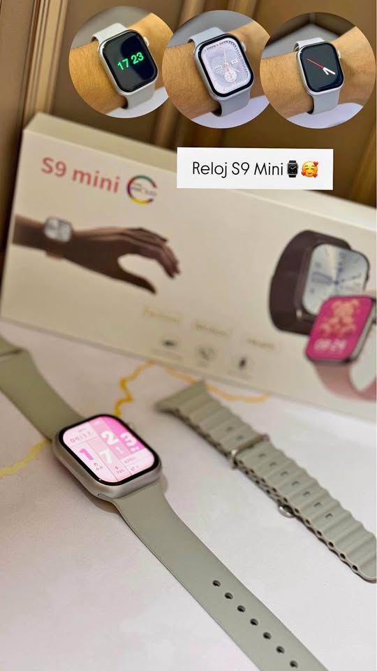 Smartwatch S9 Mini 41mm 2 Correas