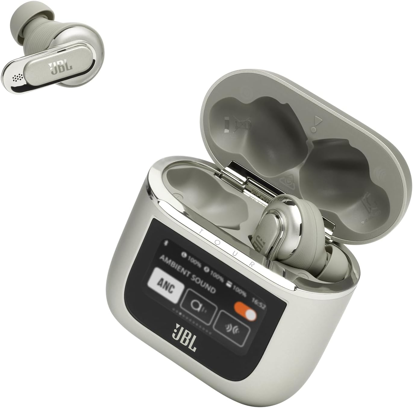 Audifonos inalámbricos JBL Tour Pro 2 Pantalla