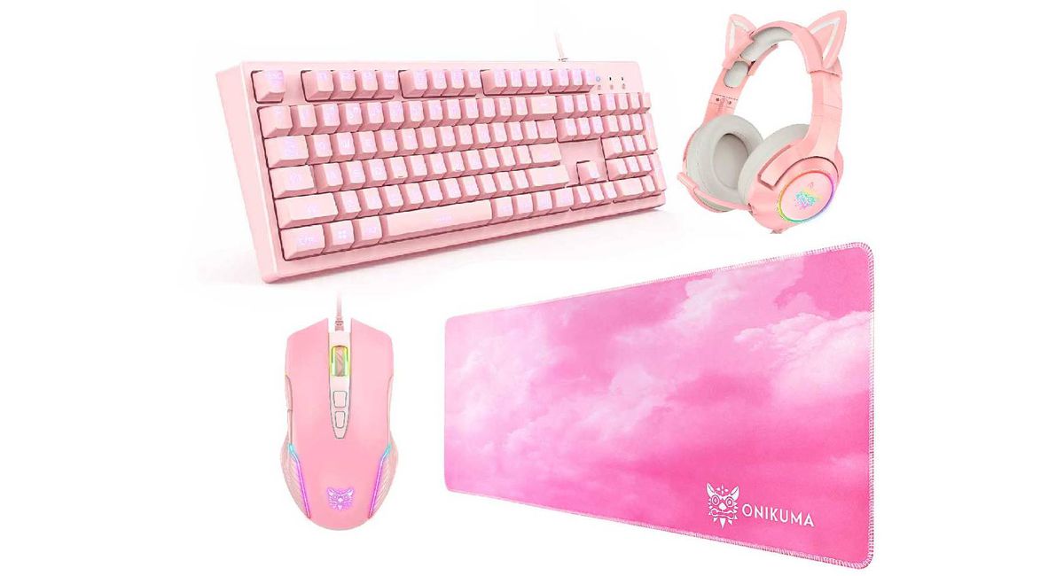 Combo Completo Computador Set Up Onikuma (teclado+mouse+diadema+base+mspad)