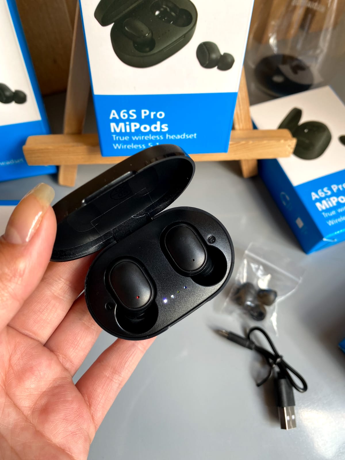 Auriculares A6s Pro Audifono Bluetooth A6s AURICULAR BLUETOOTH A6S