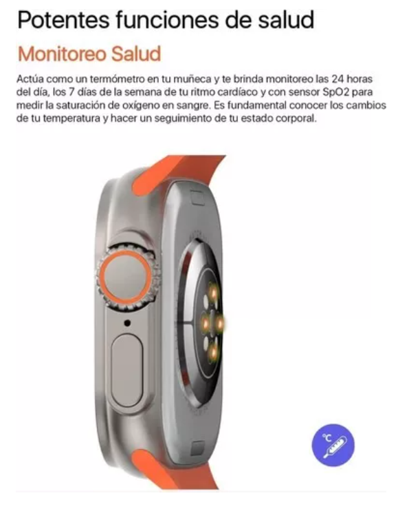 Reloj Inteligente Smartwatch