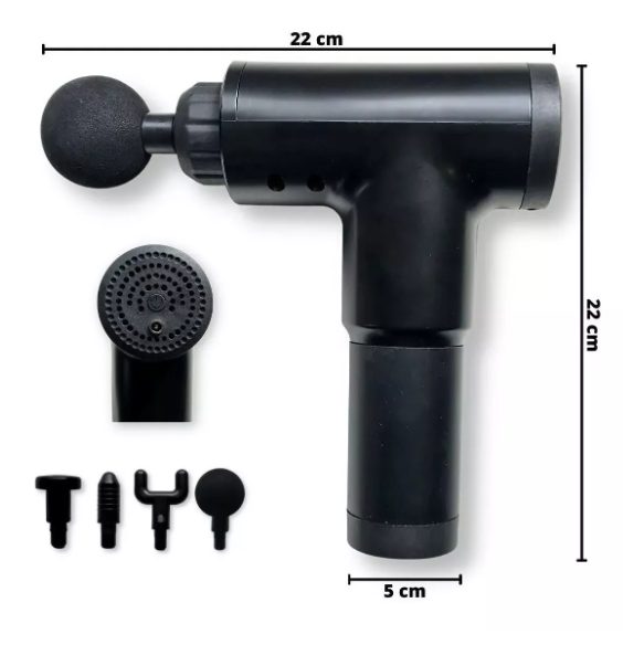 PISTOLA MASAJEADORA MUSCULAR ELÉCTRICA⚡