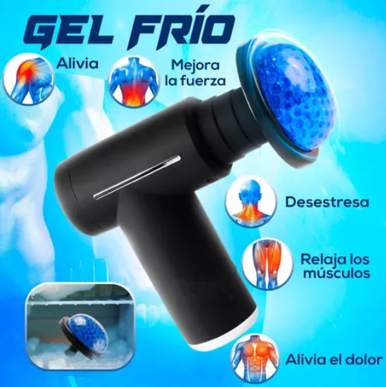 🧊PISTOLA MASAJEADORA FRIO Y CALOR🔥