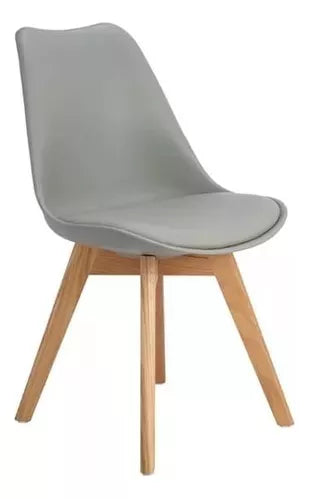Silla Eames Con Asiento Acolchado