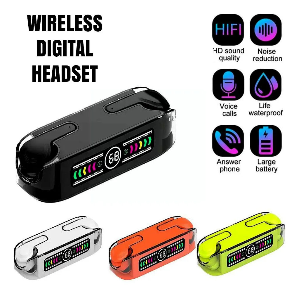 Audífonos Inalámbricos M12 Max, Tws Con Bluetooth