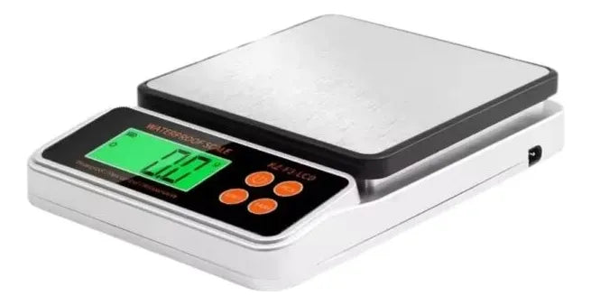 BALANZA GRAMERA DIGITAL EN ACERO A PRUEBA DE AGUA