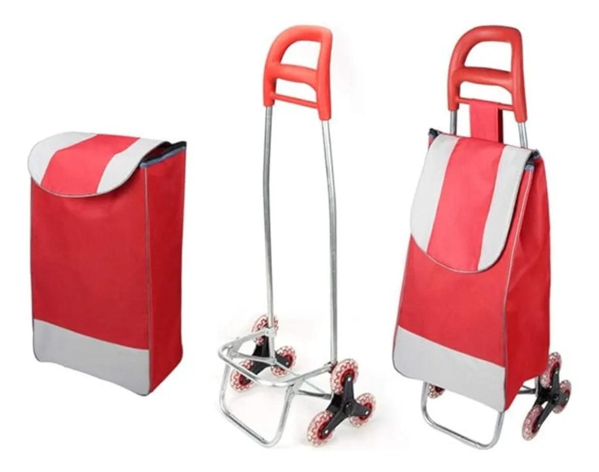 CARRO DE MERCADO PLEGABLE CON RUEDAS