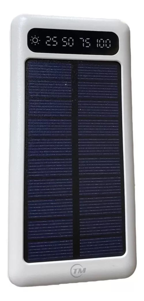 PowerBank Solar 10000mah Pantalla LED