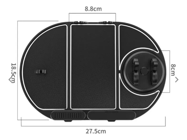 BASE MULTIFUNCIONAL DE CELULAR PARA CARROS