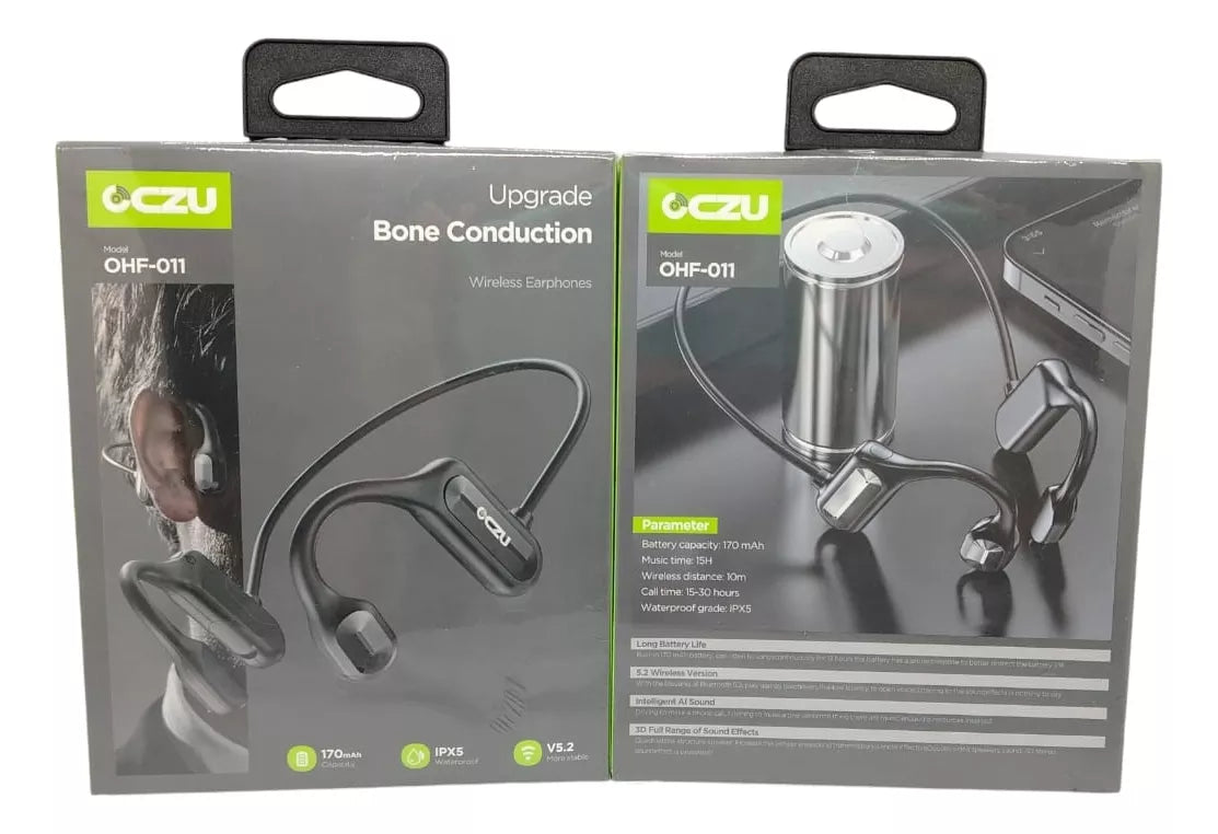 Audifonos Bluetooth Conduccion Osea Oczu OHF-011