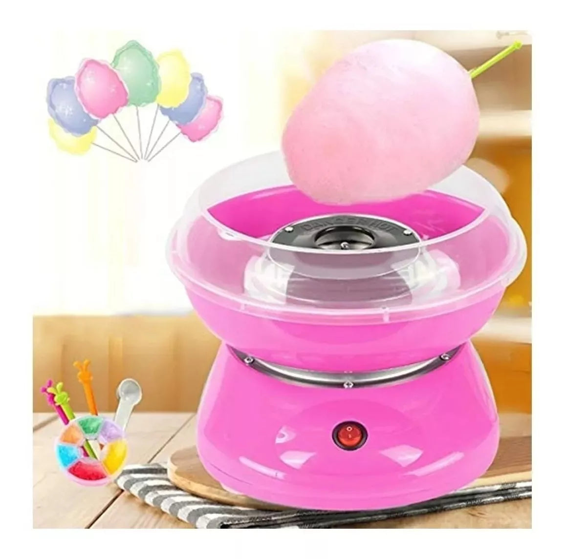 Máquina Algodón De Azúcar Eléctrica Cotton Candy Maker