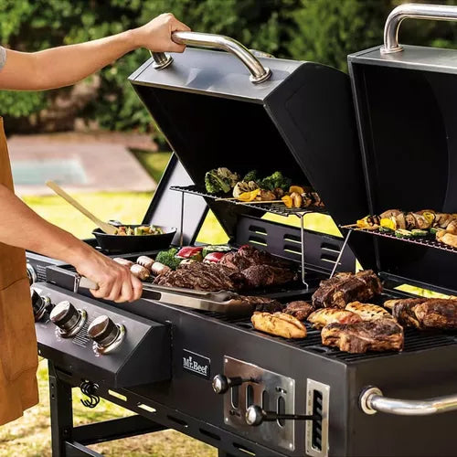 Set de parrilla para asados
