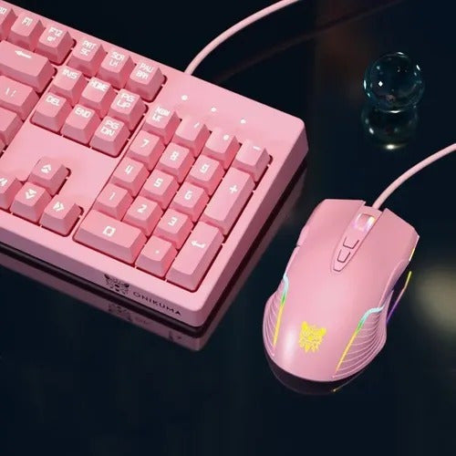 Kit Gamer Onikuma Teclado + Mouse Led RGB