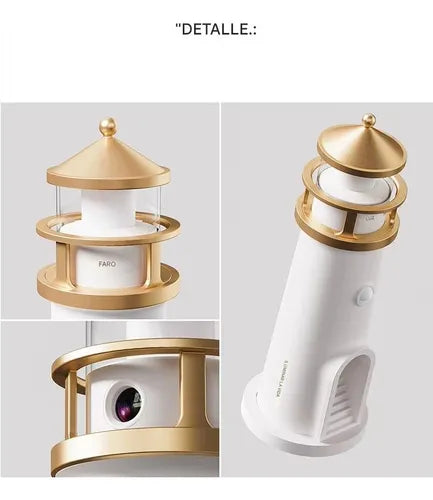 LAMPARA FARO PROYECTOR DE LUNA