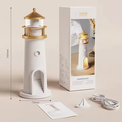 LAMPARA FARO PROYECTOR DE LUNA