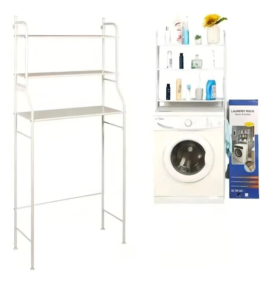 ESTANTE ORGANIZADOR ZONA LAVANDERIA 3 NIVELES