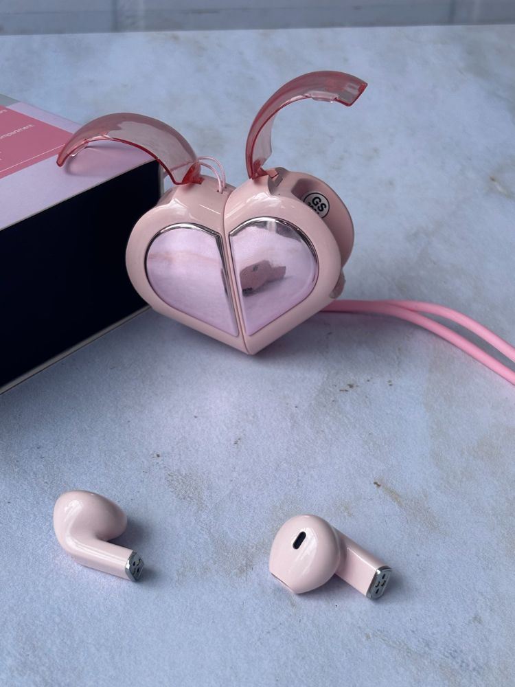 Audifonos Bluetooth Inalámbricos Con Forma De Corazón