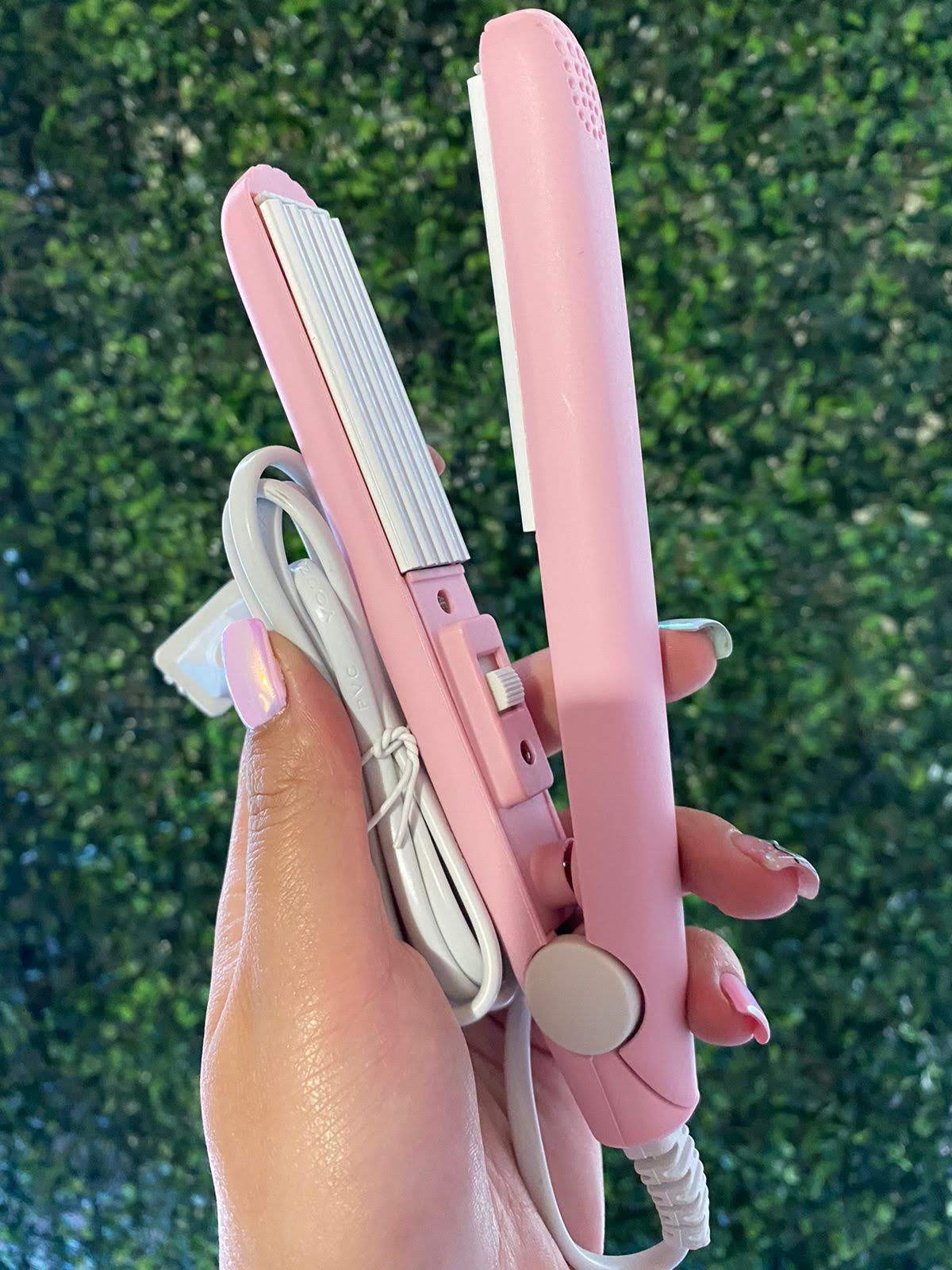 Mini Plancha Viajera Para Cabello