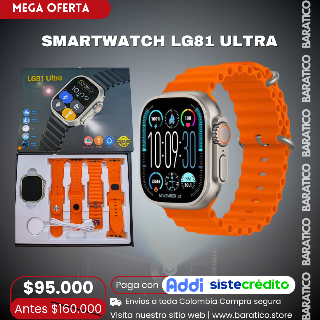 SMARTWATCH LG81 ULTRA