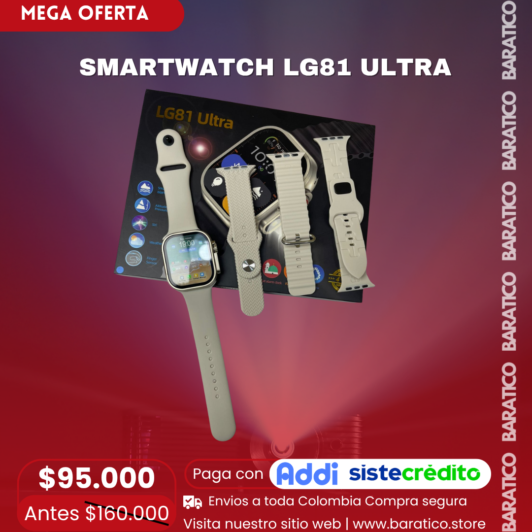 SMARTWATCH LG81 ULTRA