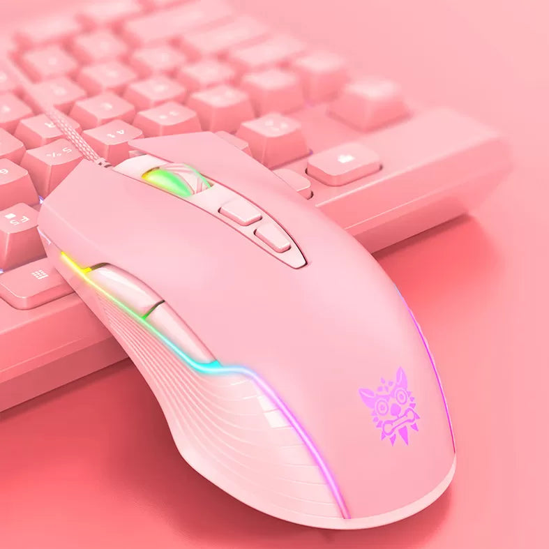 Kit Gamer Onikuma Teclado + Mouse Led RGB