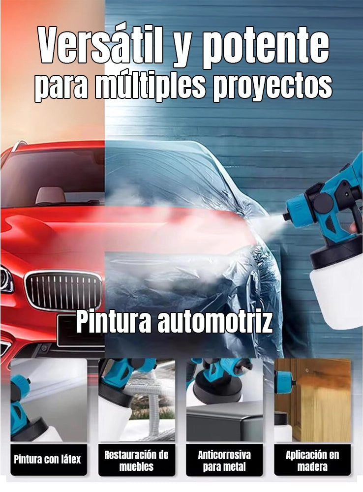 Compresor de Pintura Profesional Dos Baterias