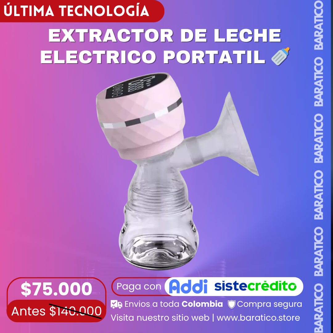EXTRACTOR DE LECHE ELECTRICO PORTATIL 🍼