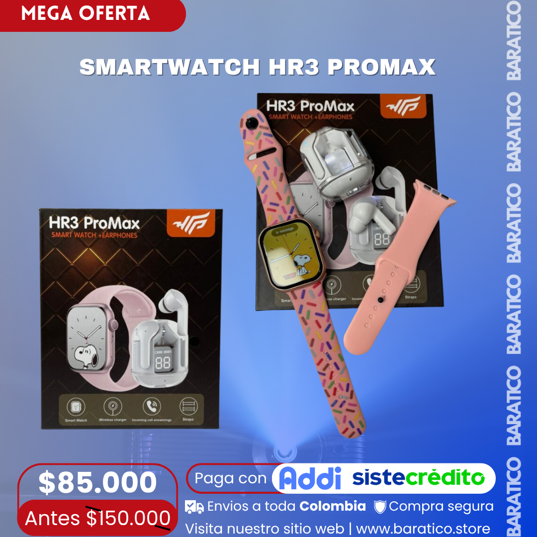 SMARTWATCH HR3 PROMAX