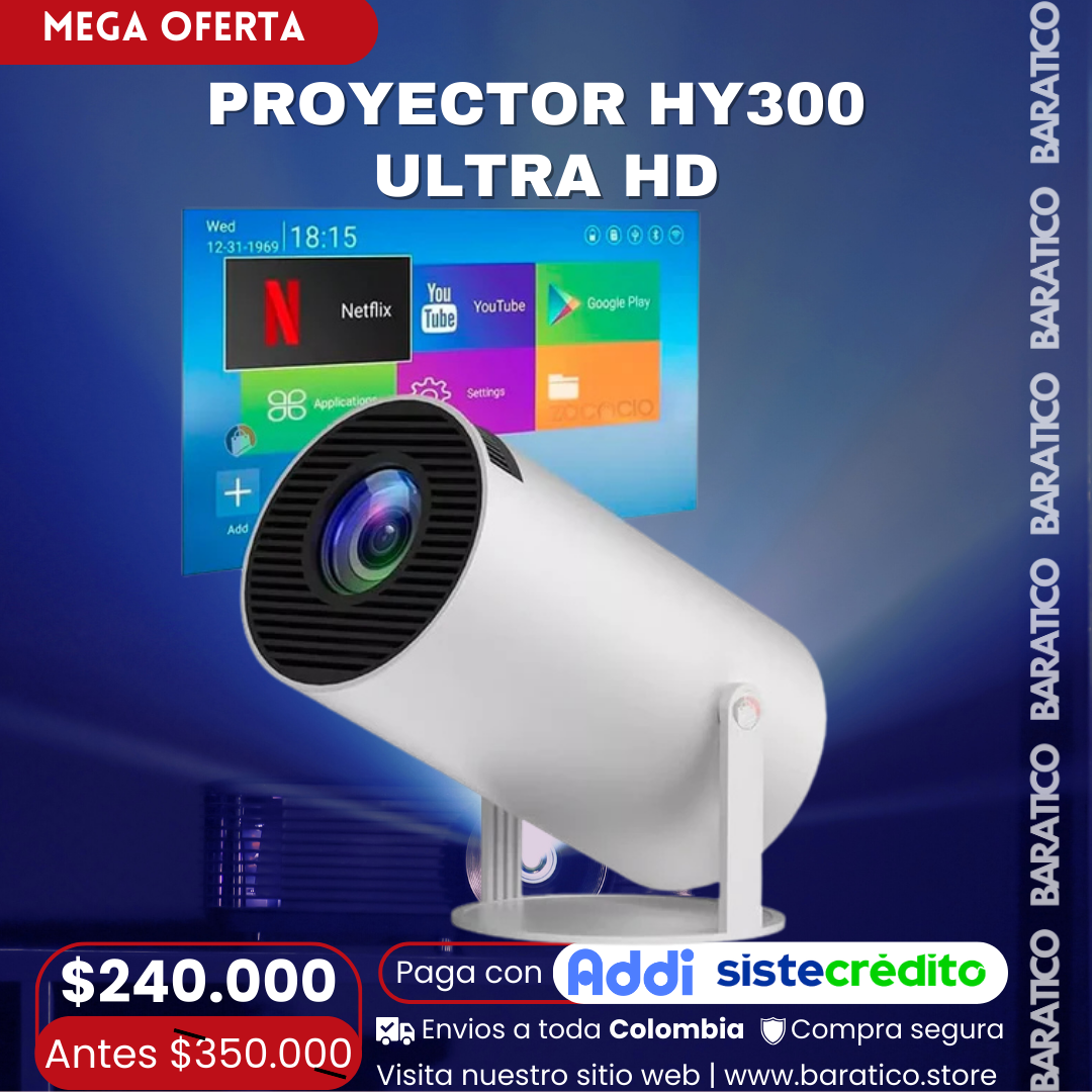 Proyector HY300 Ultra HD
