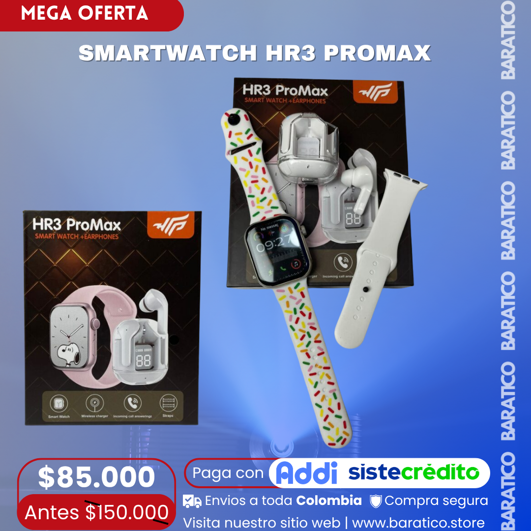 SMARTWATCH HR3 PROMAX