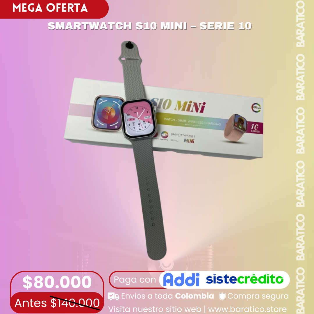 SMARTWATCH S10 MINI – SERIE 10