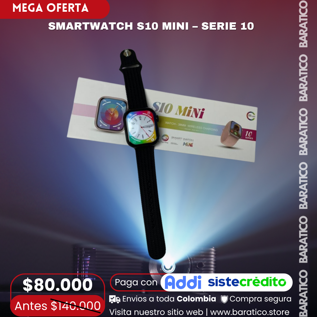 SMARTWATCH S10 MINI – SERIE 10