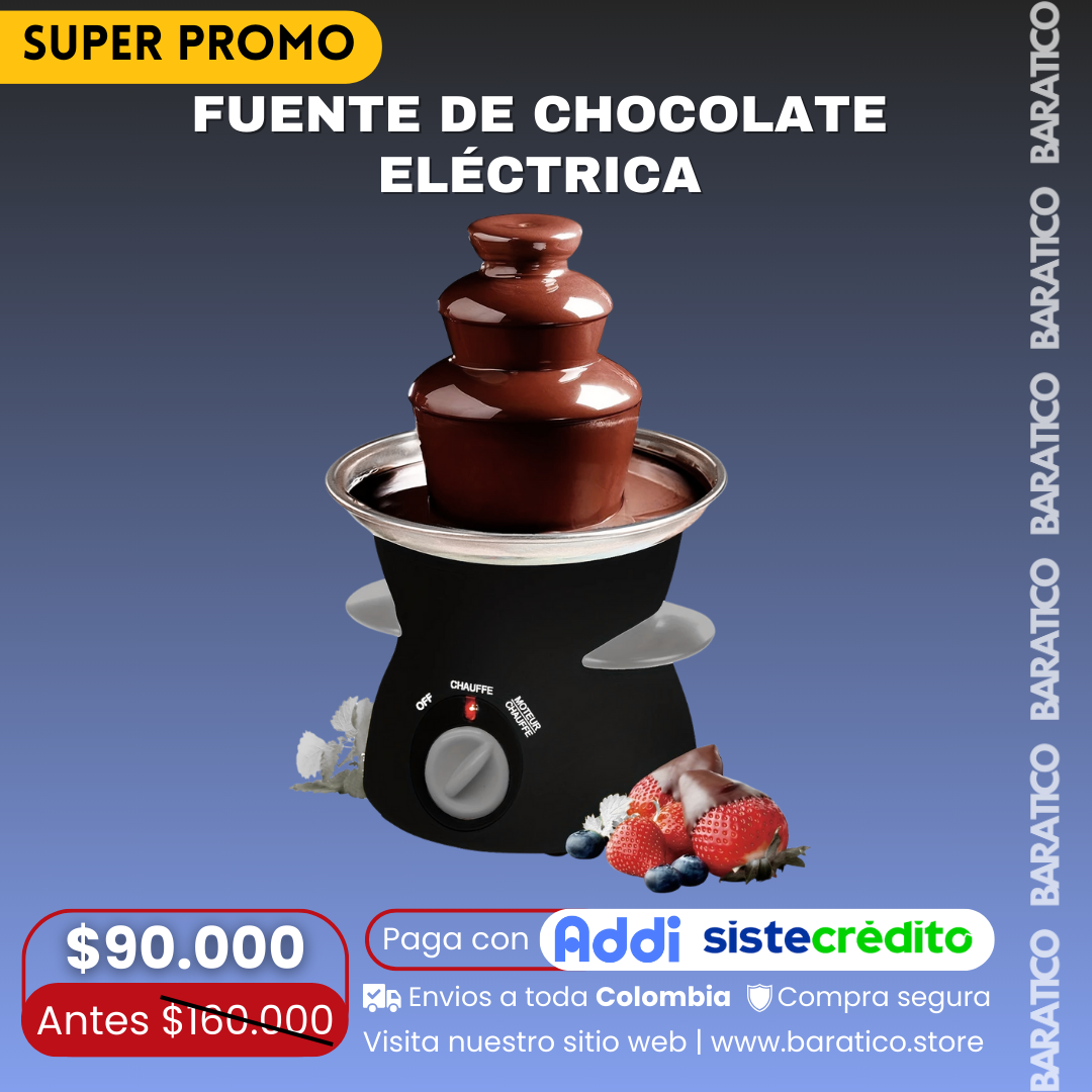 FUENTE DE CHOCOLATE ELÉCTRICA