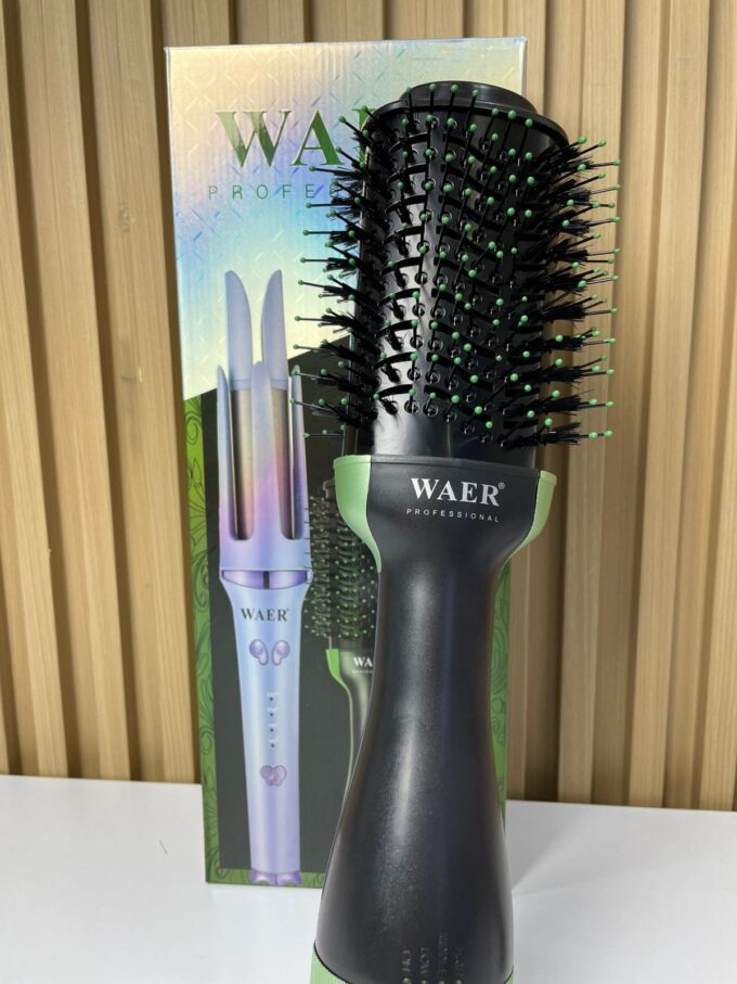 COMBO WAER 038 – Cepillo Secador + Rizador Automático