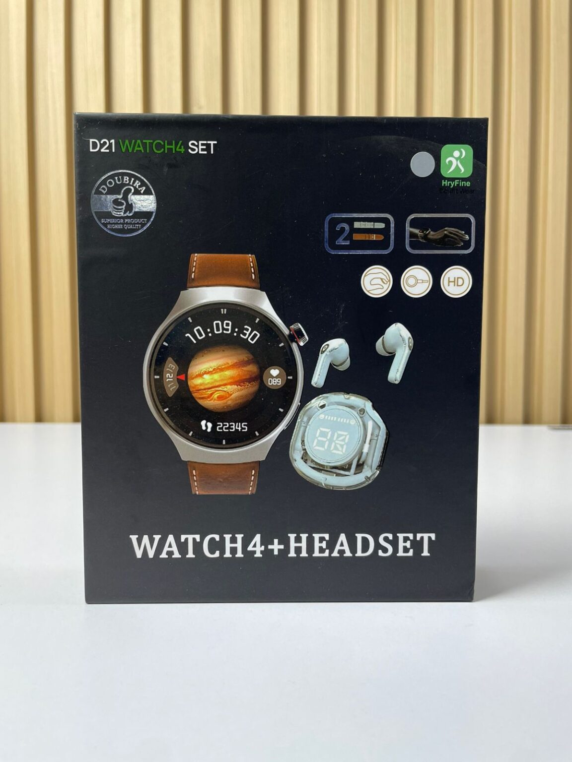 COMBO SMARTWATCH D21 DOBLE PULSO