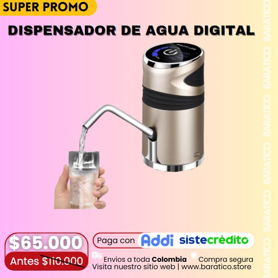 DISPENSADOR DE AGUA DIGITAL