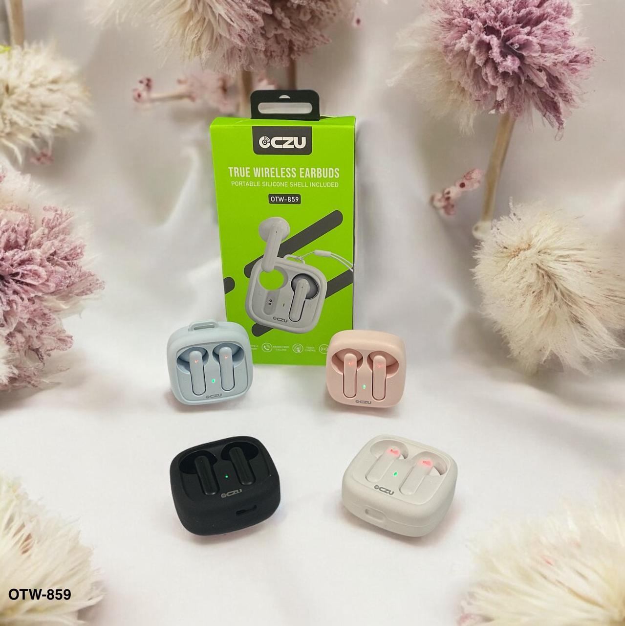 Oczu Audífono bluetooth con protector de silicona