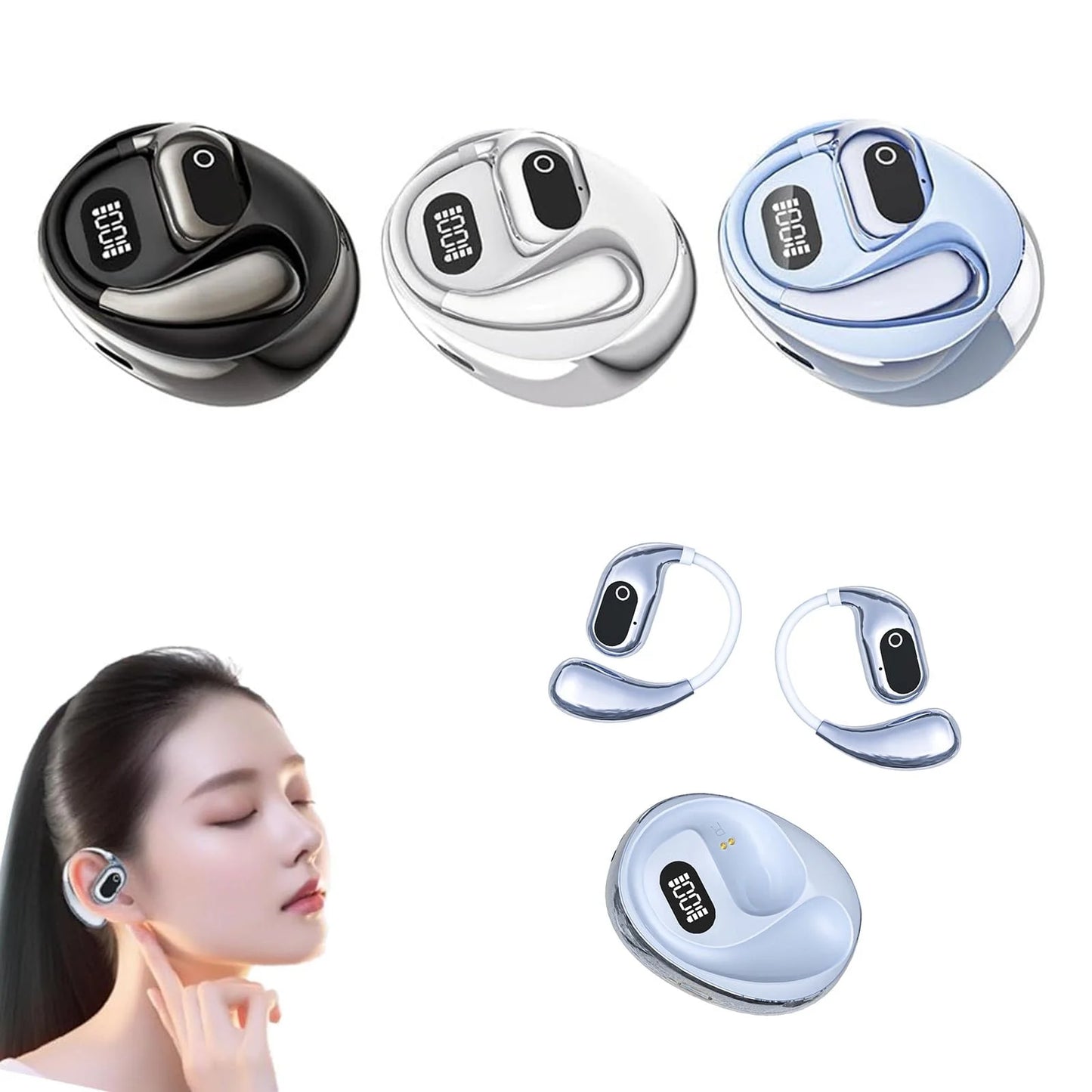 Audífonos Inalámbricos Bluetooth Conducción Ósea XG99