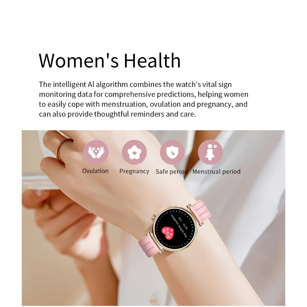 Smartwatch Z01 Mini Amoled Redondo