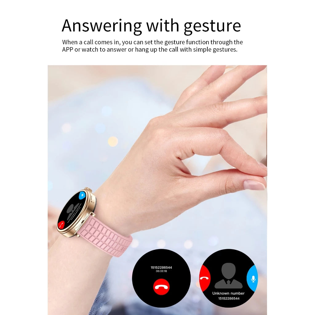 Smartwatch Z01 Mini Amoled Redondo