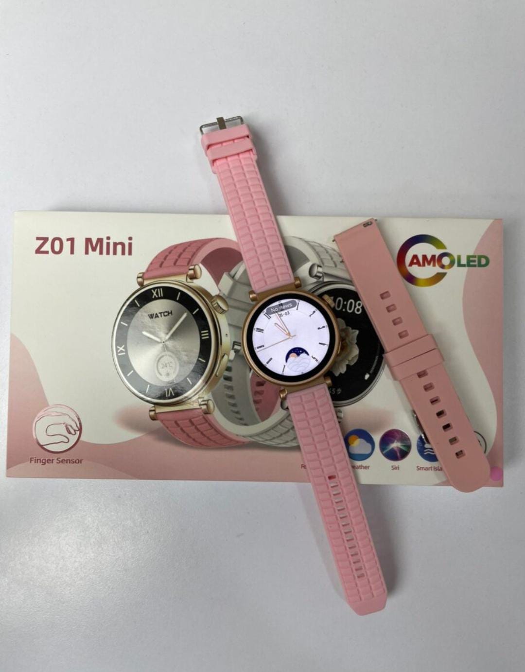 Smartwatch Z01 Mini Amoled Redondo