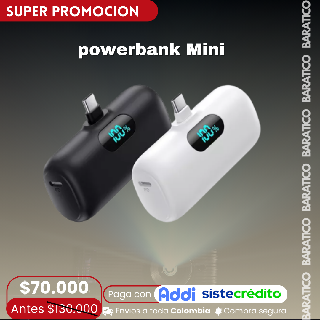 Powerbank Mini 5000mah