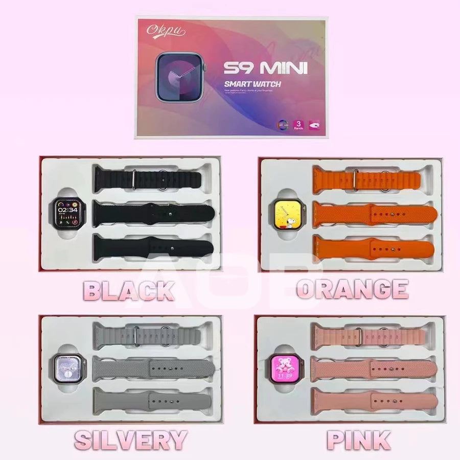 Smartwatch S9 Mini 41mm 3 Correas