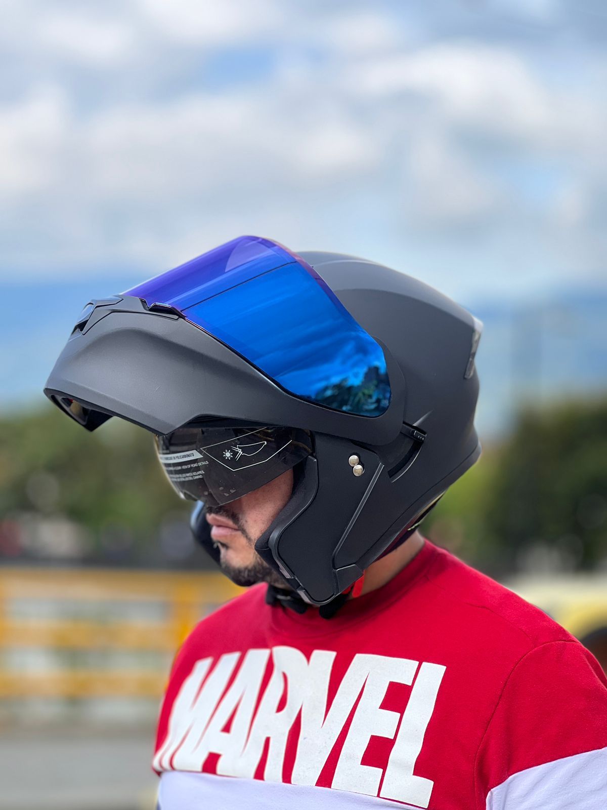 Casco Abatible ICH 3120DV CERTIFICACION DOT Plano🔥