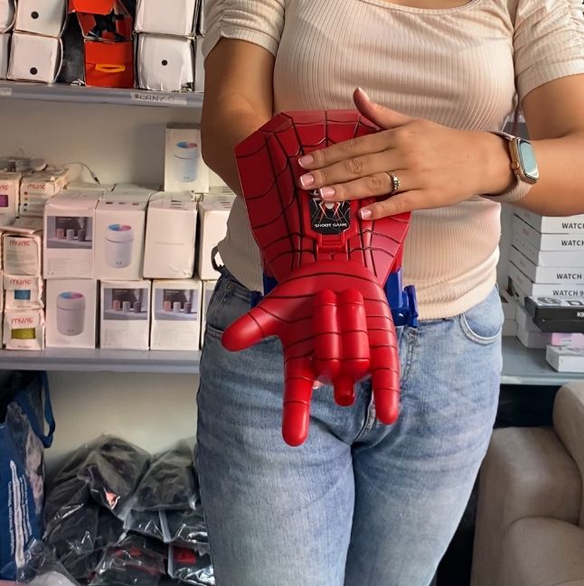 Mano De Spiderman Lanza Dardos