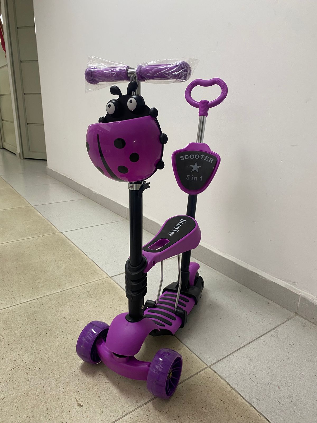 Patineta Scooter Convertible 5 En 1 Para Niños