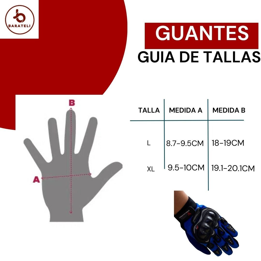 GUANTES MOTOCICLISTA