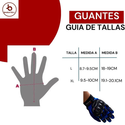 GUANTES MOTOCICLISTA