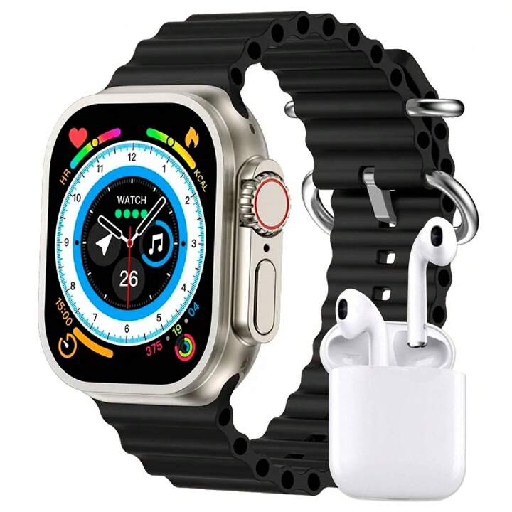 SÚPER COMBO SMART WATCH I8 ULTRA + AUDÍFONOS BLUETOOTH ⭐PRECIO : $100.000 + ENVIO GRATIS!!!!!